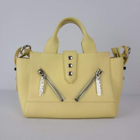Kenzo Handbags - KENZO Kalifornia Matte Yellow Leather Purse NWOT
